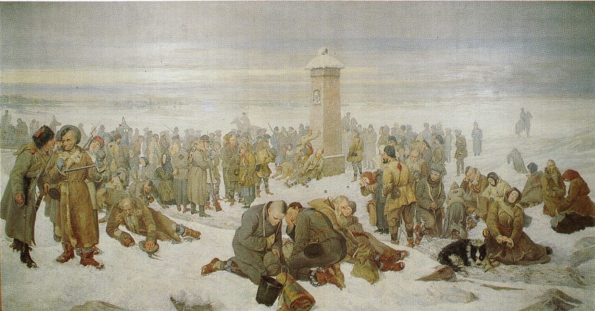 Malarstwo historyczne na wystawie